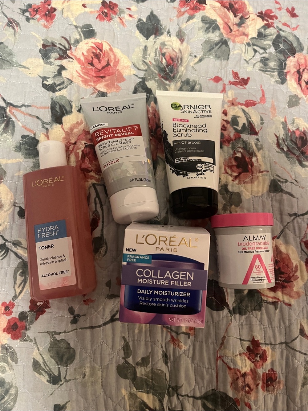 L’Oréal Almay Garnier skincare bundle